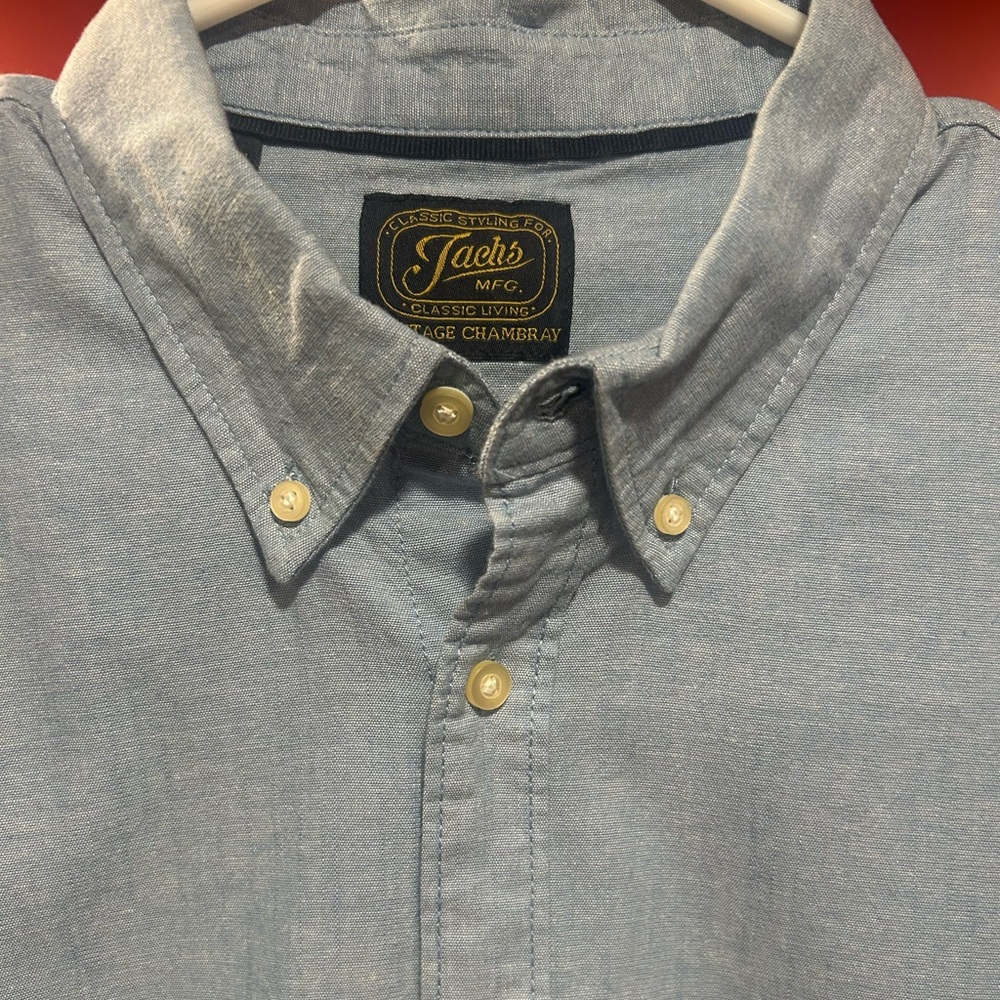 Jachs Heritage Chambray NOHO Button Down Shirt - Picture 4 of 7